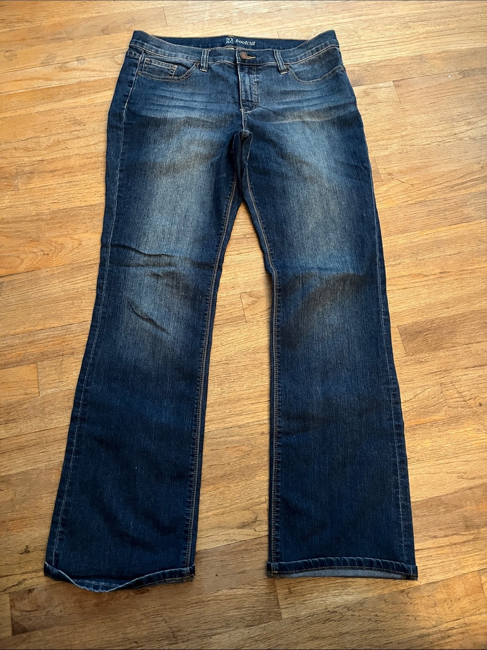 NY&C Women's Dark Wash Bootcut Jeans